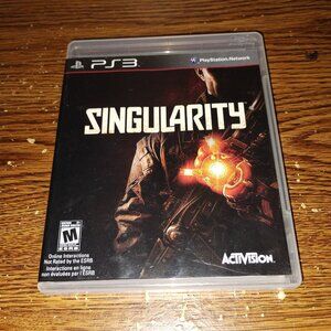 Singularity (Sony PlayStation 3, PS3, 2010) Complete in case with manual